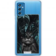 Чохол для Samsung Galaxy M52 (M526) MixCase тварини кіт у лісі