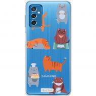 Чехол для Samsung Galaxy M52 (M526) MixCase животные кот в образе
