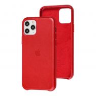 Чохол для iPhone 11 Pro Leather case (Leather) червоний