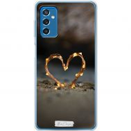 Чохол для Samsung Galaxy M52 (M526) Mixcase для закоханих серце з гір