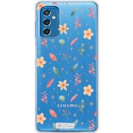 Чохол для Samsung Galaxy M52 (M526) MixCase квіти асорті