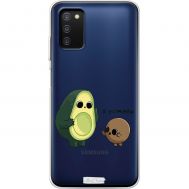 Чохол для Samsung Galaxy A03s (A307) MixCase авокадо
