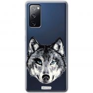 Чохол для Samsung Galaxy S20 FE (G780) Mixcase вовк з блакитними очима