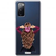 Чохол для Samsung Galaxy S20 FE (G780) MixCase дівчина з бантом
