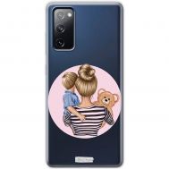 Чохол для Samsung Galaxy S20 FE (G780) MixCase дівчина з дитиною та іграшкою