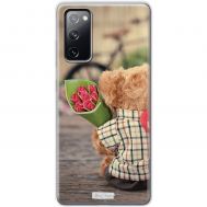 Чохол для Samsung Galaxy S20 FE (G780) Mixcase для закоханих ведмедика з колір