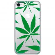Чехол для iPhone 7 / 8 / SE MixCase трава листья