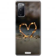 Чохол для Samsung Galaxy S20 FE (G780) Mixcase для закоханих серце з гір