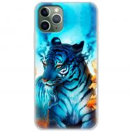 Чохол для iPhone 11 Pro Max MixCase звірі білий тигр