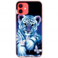 Чохол для iPhone 12 MixCase звірі тигреня