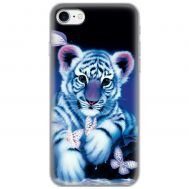 Чохол для iPhone 7 / 8 / SE MixCase звірі тигреня