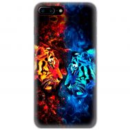 Чохол для iPhone 7 Plus / 8 Plus MixCase звірі два тигри