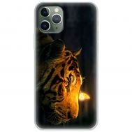 Чохол для iPhone 11 Pro Max MixCase звірі тигр з метеликом
