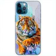 Чохол для iPhone 12 Pro MixCase звірі тигр