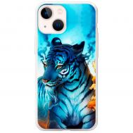 Чохол для iPhone 13 MixCase звірі білий тигр