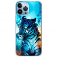 Чохол для iPhone 13 Pro MixCase звірі білий тигр