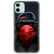Чохол для iPhone 11 MixCase звірі мавпа гангстер