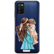 Чохол для Samsung Galaxy A03s (A037) MixCase дівчина з донькою
