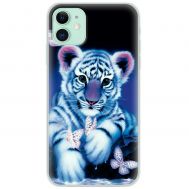 Чохол для iPhone 11 MixCase звірі тигреня