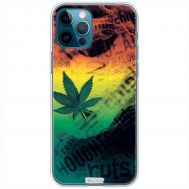 Чохол для iPhone 12 Pro MixCase трава листя дим