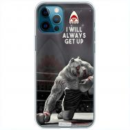 Чохол для iPhone 12 Pro MixCase спорт принт спорт принт піт буль боксер
