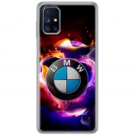Чохол для Samsung Galaxy M51 (M515) MixCase авто бмв лого в диму