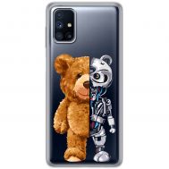 Чохол для Samsung Galaxy M51 (M515) MixCase робот ведмідь