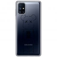Чохол для Samsung Galaxy M51 (M515) MixCase робот контур