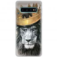 Чохол для Samsung Galaxy S10 (G973) MixCase звірі цар лев