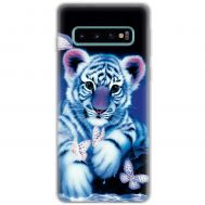 Чохол для Samsung Galaxy S10 (G973) MixCase звірі тигреня