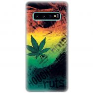 Чохол для Samsung Galaxy S10 (G973) MixCase трава листя дим