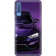 Чохол для Samsung Galaxy A7 2018 (A750) MixCase авто бмв фіолетовий