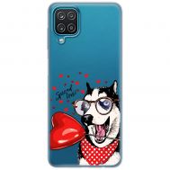 Чохол для Samsung Galaxy A12 / M12 MixCase день закоханих закоханий собака