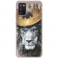 Чохол для Samsung Galaxy A02s (A025) MixCase звірі цар лев