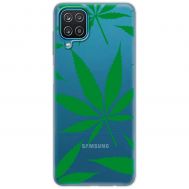 Чохол для Samsung Galaxy A12 / M12 MixCase трава листя
