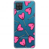 Чохол для Samsung Galaxy A12 / M12 MixCase день закоханих цукерка серце