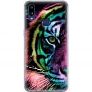 Чохол для Samsung Galaxy A10s (A107) MixCase звірі кольоровий тигр