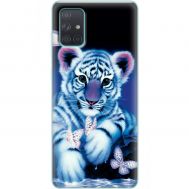Чохол для Samsung Galaxy A71 (A715) MixCase звірі тигреня
