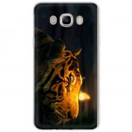 Чохол для Samsung Galaxy J5 2016 (J510) MixCase звірі тигр з метеликом