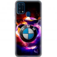 Чохол для Samsung Galaxy M31 (M315) MixCase авто бмв лого в диму