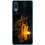 Чохол для Samsung Galaxy A02 (A022) MixCase звірі тигр з метеликом
