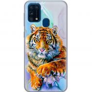 Чохол для Samsung Galaxy M31 (M315) MixCase звірі тигр