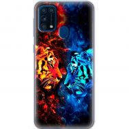 Чохол для Samsung Galaxy M31 (M315) MixCase звірі два тигри