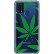 Чохол для Samsung Galaxy M31 (M315) MixCase трава листя