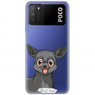 Чохол для Xiaomi Poco M3 Mixcase собачки дизайн 2