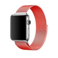 Ремінець для Apple Watch Milanese Loop 42mm / 44mm червоний