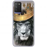 Чохол для Xiaomi Poco M3 MixCase звірі цар лев