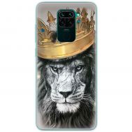 Чохол для Xiaomi Redmi Note 9 MixCase звірі цар лев