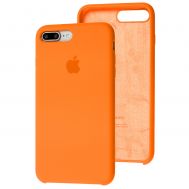 Чохол Silicone для iPhone 7 Plus / 8 Plus case помаранчевий / papaya