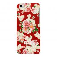 Чехол Cath Kidston для iPhone 6 Flowers с цветами красный